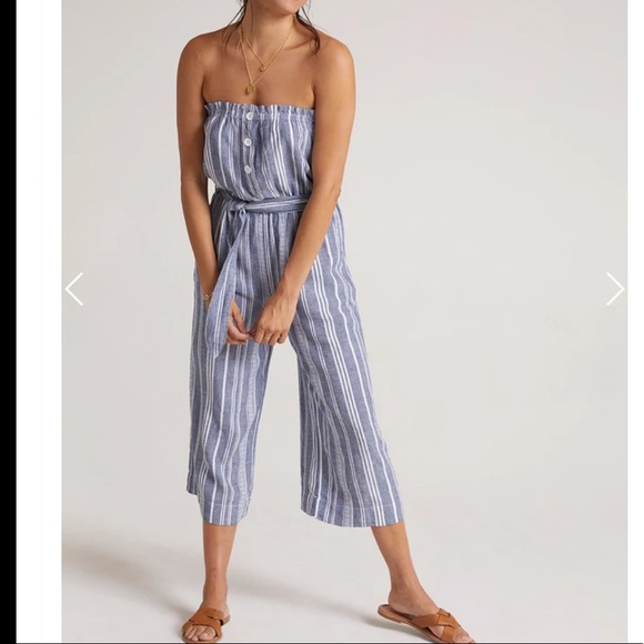 Bella Dhal ruffle strapless jumpsuit - Picture 5 of 5